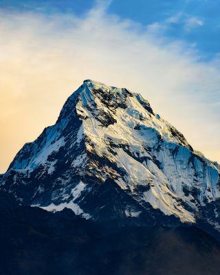 Mt. Annapurna in Pokhara, Nepal
