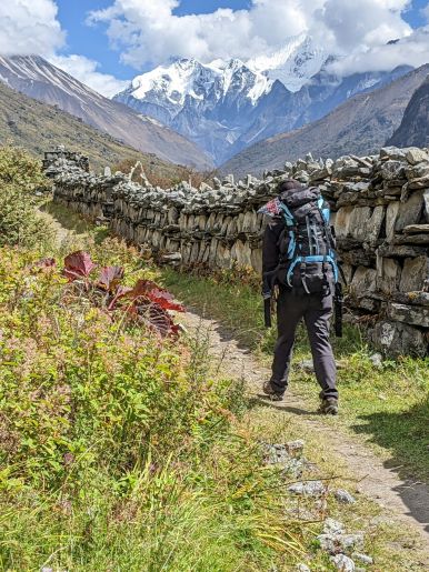 Picture during Langtang Valley Trek
